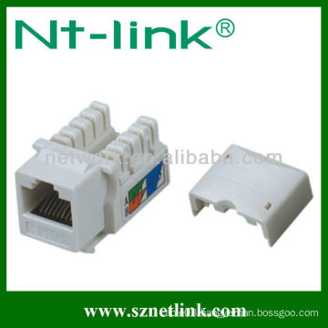 Dual IDC 90 Degree Cat5E Keystone Jack